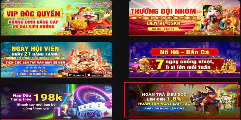 Cá cược Thể Thao có cơ hội nhận hoàn trả khủng